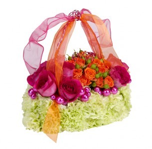 Flower purse  