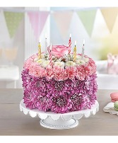 Birthday Wishes flower cake pastel 148666 
