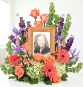 Bittersweet Twilight Memorial Memorial Flowers   (frame not included) 