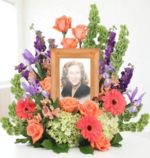 Bittersweet Twilight Memorial Memorial Flowers   (frame not included) 