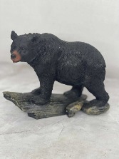 BLACK BEAR  FIGURINE 
