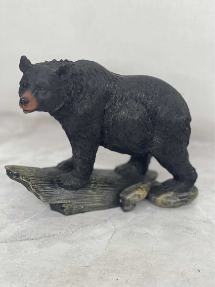 BLACK BEAR  FIGURINE 