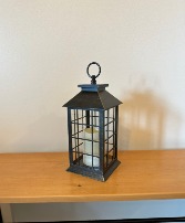 Black Brushed Gold Latern 