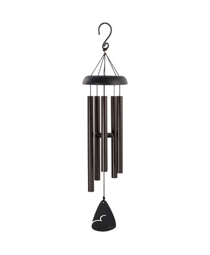 Black Fleck Windchimes