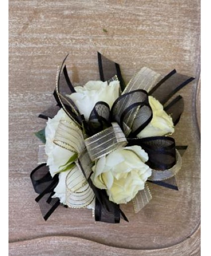 Black Gold Corsage