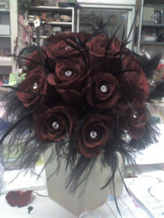 Black Magic Bouquet Wedding Bouquet In Sacramento Ca Double D S Florist Gifts