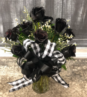 Black Roses classic black roses