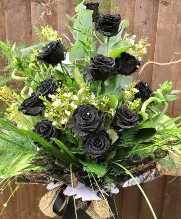 Black Roses  Roses Black  in Harrisburg, AR | Blossom Events & Florist