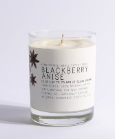 Blackberry Anise soy wax  hand poured candle