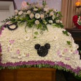 Blanket of Flowers casket spray from Roma Florist 