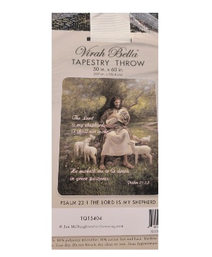 Blanket Throw Psalm 23