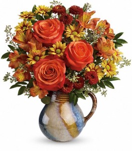 Blaze Of Beauty Bouquet by Enchanted Florist