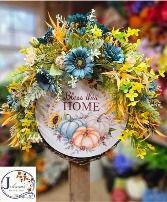 Bless This Home  Grapevine Wreath