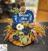 'Bless This Home' Silk Pumpkin Centerpiece 