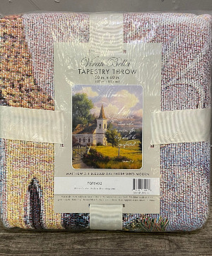 Blessed Are Those Who Mourn Tapestry Throw