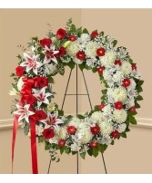 Blessed Standing Sympathy Wreath
