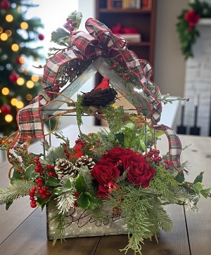 Blessed Wodland Permanent Botanical (silk) Arrangement