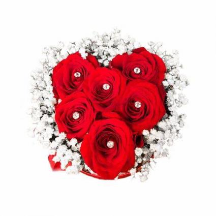 BLING ON THE ROMANCE Boxed Flowers Collection