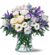 Blissful in Blue Floral Bouquet