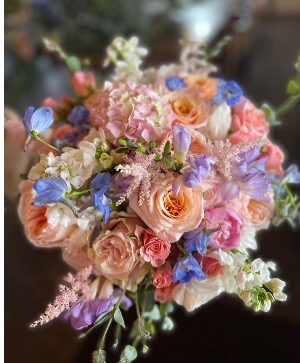 Blissful spring Wedding Bouquet