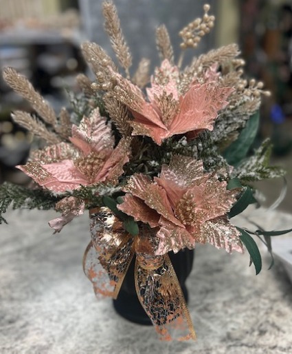 Blissfully Pink  Silk Arrangement