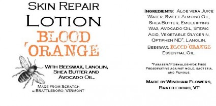 BLOOD ORANGE Made from Scratch Natural Hand Lotion Our own luxurious shea butter, beeswax and lanolin hand lotion !