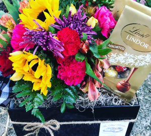 Bloom Box Bloom Box with Chocolates in Prairie Grove, AR | The Petal Peddler Flower Shop Bloom Box Bloom Box with Chocolates in Prairie Grove, AR | The Petal Peddler Flower Shop