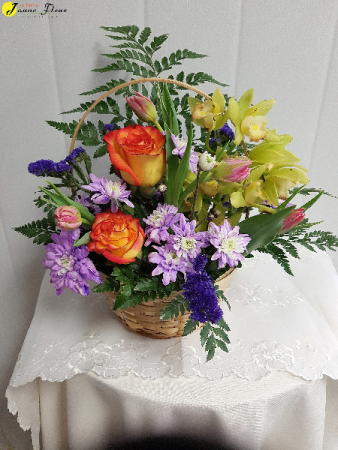 Spring-Bloomin Basket