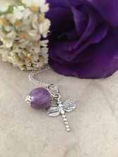 Bloomin Bead Dragonfly Pendant 