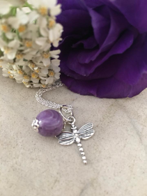 Bloomin Bead Dragonfly Pendant 
