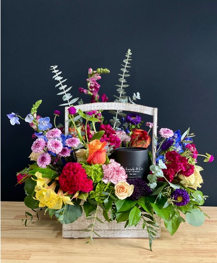 Blooming Basket Basket