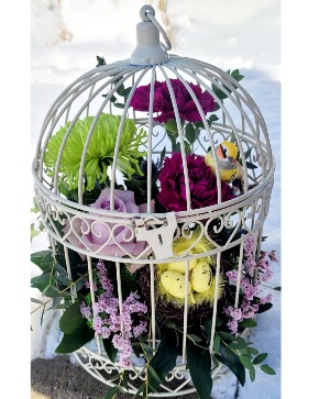 Blooming Bird Cage  