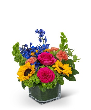 Blooming Bright Sympathy Arrangement