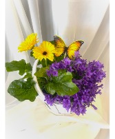 Blooming Butterfly Basket 