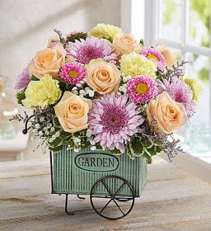 Blooming Garden Cart™ in Valley City, OH | HILL HAVEN FLORIST & GREENHOUSE Blooming Garden Cart™ in Valley City, OH | HILL HAVEN FLORIST & GREENHOUSE