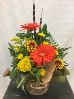 Blooming Harvest FRESH FLORAL ARRANGEMENT