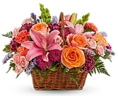 Blooming Joy Basket Arrangement