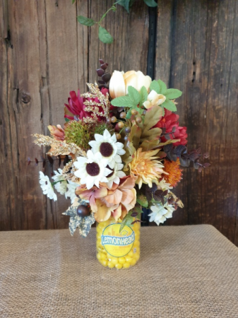 Blooming lemonheads permanent floral