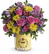 Blooming Pail Bouquet 