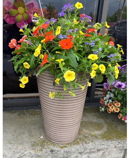 Blooming Patio Garden