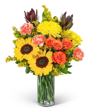 Blooming Sunbeams Flower Arrangement