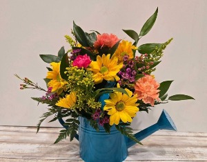 Blooming Watering Can Delight 