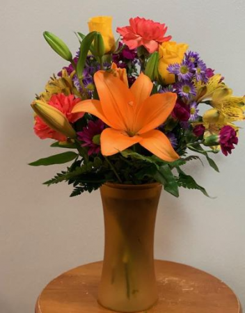 Blooming with Color Vase