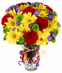 Bloomnet's Best Wishes Bouquet 