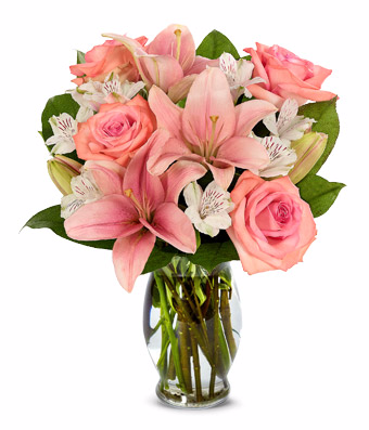 Bloomnet's Pink Perfection Bouquet