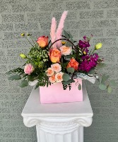 Blooms For Moms Purse mixed flowers