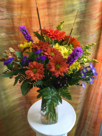 Blooms of Gratitude Vase Arrangement