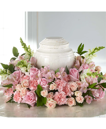 Blooms Of Hope R5271s Cremation Urn Arrangement