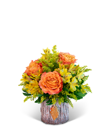 Blossoming Fall Forest Flower Arrangement