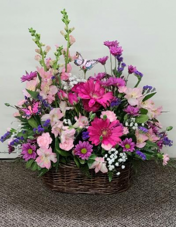 Blossoming Summer Garden FHF-M03 (Local Delivery) Fresh Flower Arrangement (Local Delivery Only)